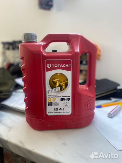 Моторное масло Totachi niro 5w-40