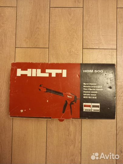 Пистолет для химического анкера Hilti