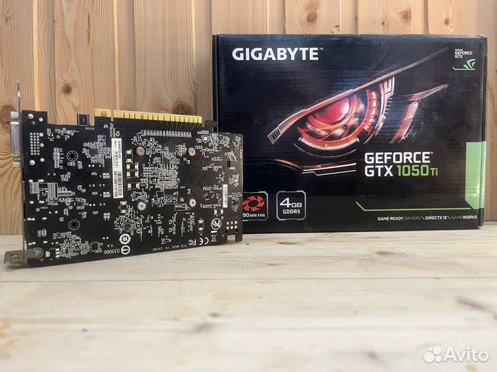 Видеокарта gtx 1050 ti 4GB
