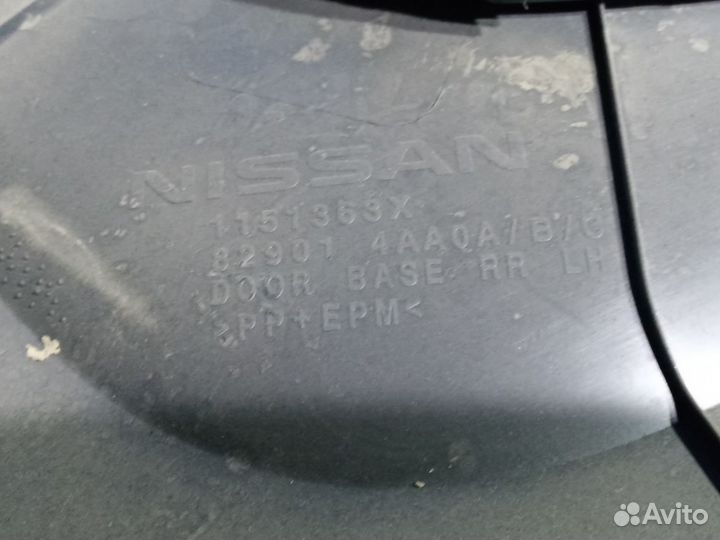 Обшивка двери задняя левая Nissan Almera G15 1.6