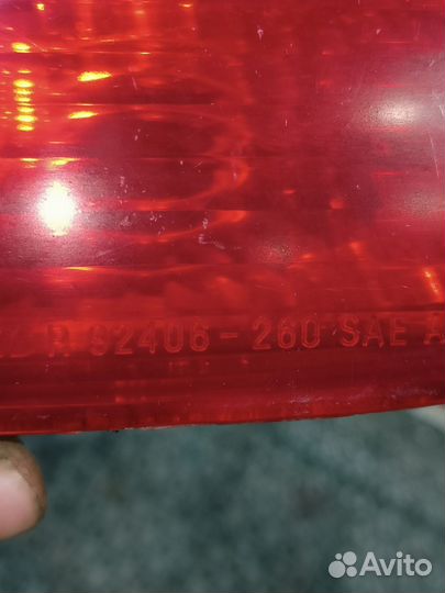 Фонарь в бампер задний левый Hyundai Santa Fe I