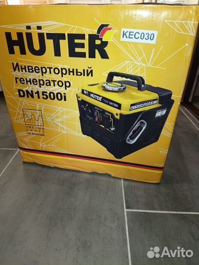 Инверторный генератор Huter DN1500i 64/10/4 новый