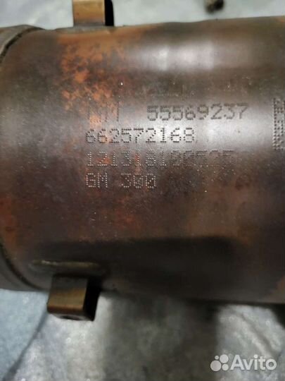 Катализатор Opel астра j GTC 1,6 55569237