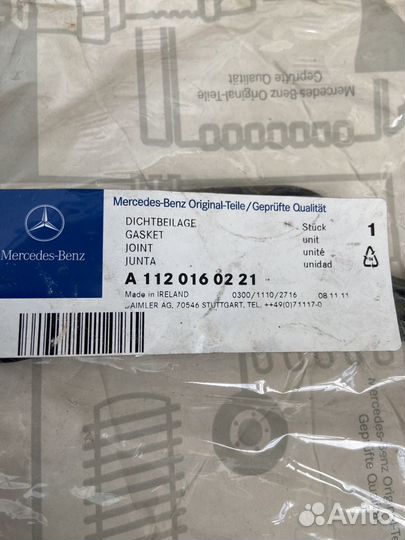 Прокладка клапанной крышки L Mercedes Benz