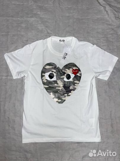 Футболка Comme des garcons camo