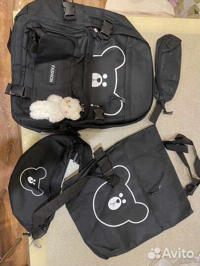 Школьный рюкзак 4 в 1