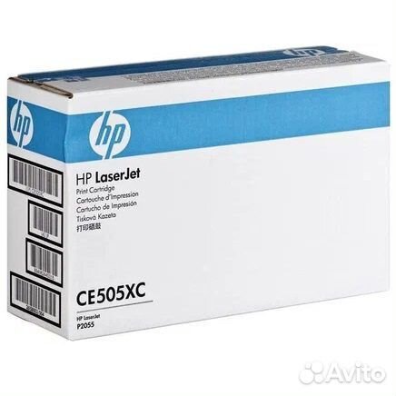 Корпоративный лазерный картридж Hewlett Packard CE505XC (HP 05X) Black