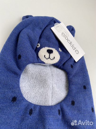 Шапка шлем crockid для мальчика