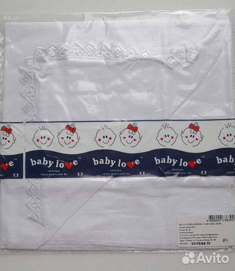Детская пеленка-уголок хб 10 шт