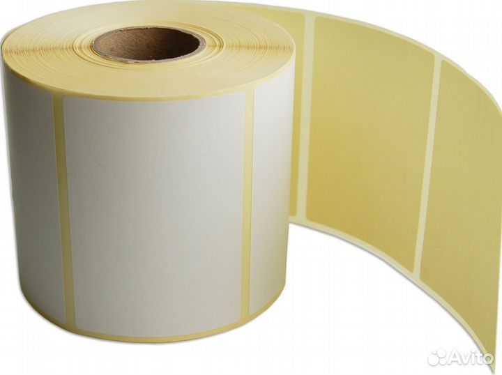 Термоэтикетки 58х30мм Эко/ этикетки разн. намоток