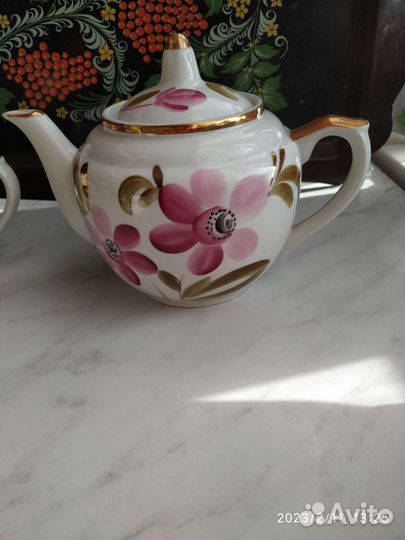 Чайный сервиз вербилки СССР