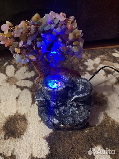 Фонтан дерево настольный