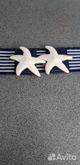 Пояс для джинс,шорт в морском стиле