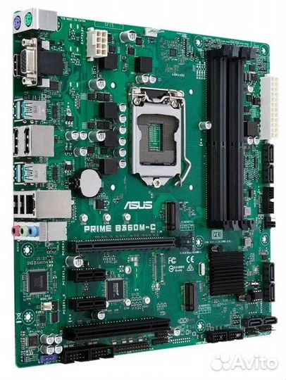 1151v2 asus Prime B360M-C (4xDDR4/M.2)