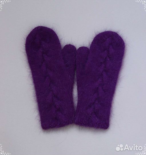 Варежки ручной работы