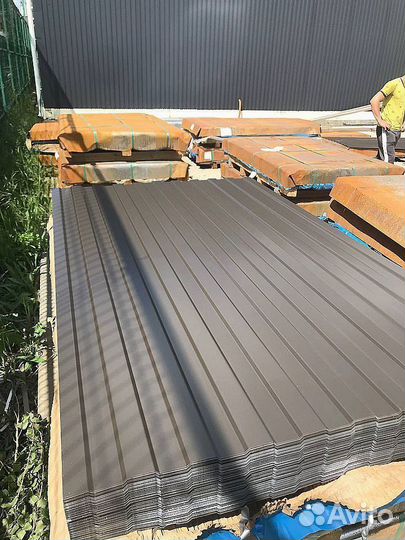 Профнастил / профлист с8 Коричневый