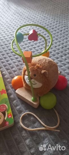 Деревянные развивающие игрушки пакетом