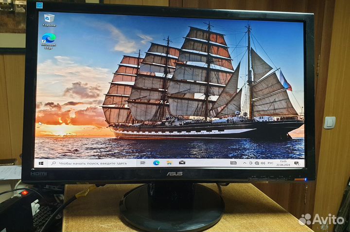 Монитор asus VH242H 23.6 диагональ