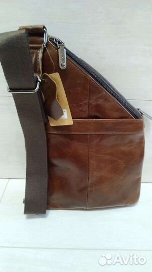 Сумка мужская натуральная кожа