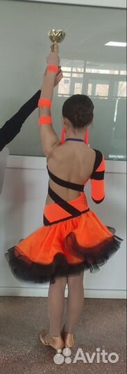 Платье для бальных танцев латина ю1