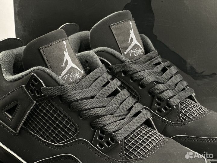 Кроссовки Nike Air Jordan 4 Retro Black Cat