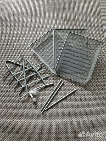 Органайзер подставка для бумаг железная икеа IKEA