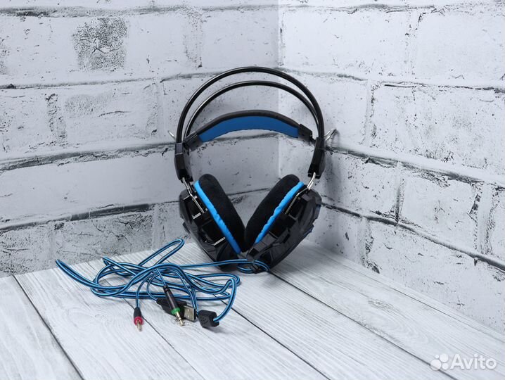 Smartbuy rush Snake игровые наушники, синие