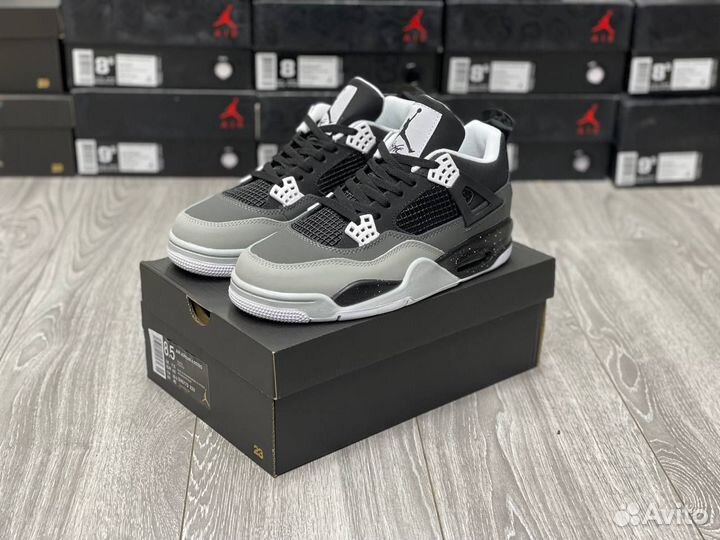 Кроссовки Air Jordan 4 Fear (36-45)