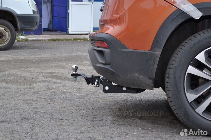 Фаркоп Volkswagen Taos с сертификатом, быстросъем