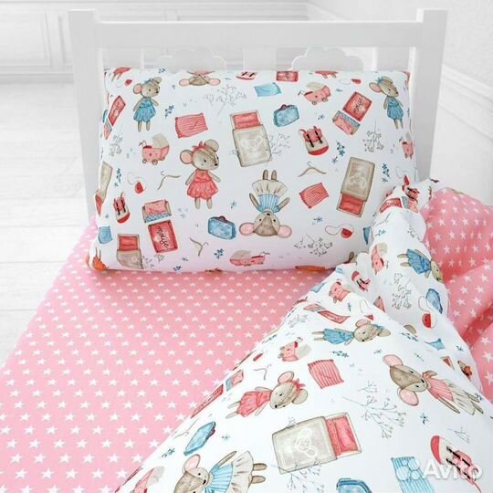 Кпб для детей из сатина, поплина