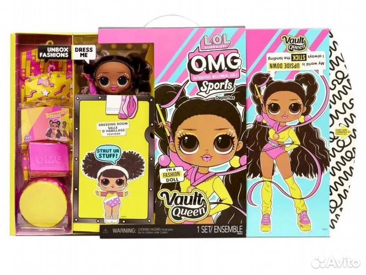 Кукла LOL Surprise OMG Sports Vault Queen