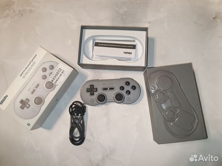 Гаймпад 8bitdo sn30 pro беспроводной/Bluetooth