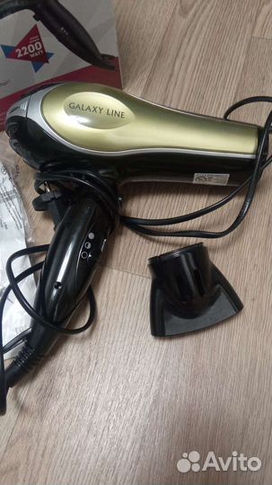 Фен новый GalaxyGl 4316 + утюжок