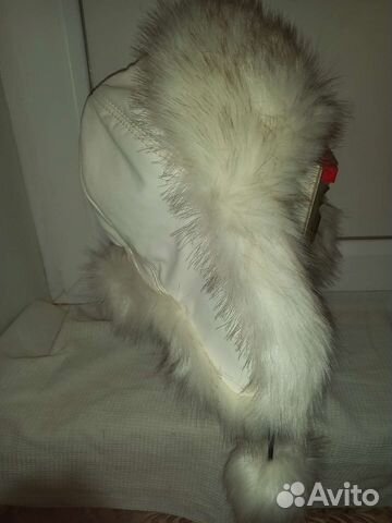 Шапка ушанка женская кожаная с мехом