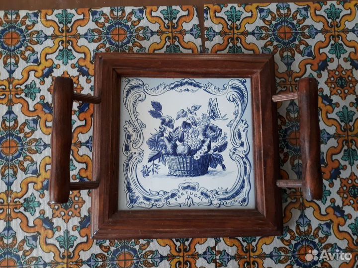 Поднос деревянный