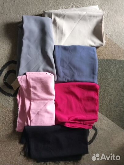 Отрезы ткани - много и разные