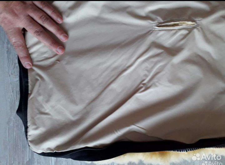 Теплый конверт, натуральная овчина Кайзер