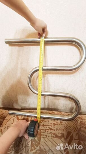 Полотенцесушитель водяной из нержавеющей стали