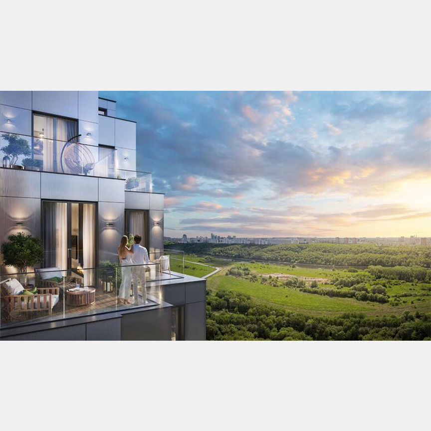 1-к. квартира, 46,7 м², 15/20 эт.