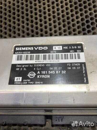 Эбу SsangYong Kyron G23D Кайрон 2.3