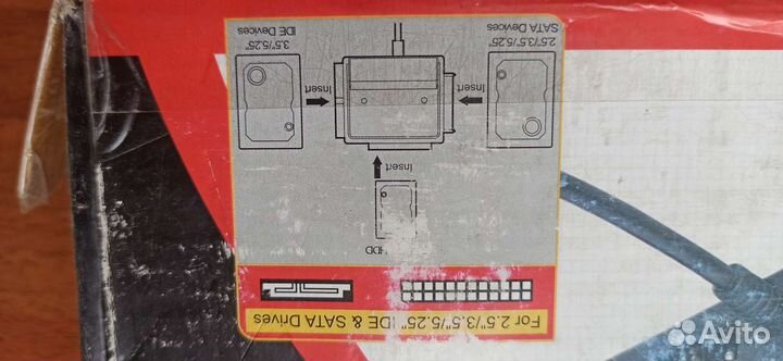 Адаптер Переходник AgeStar sata/IDE SSD/HDD