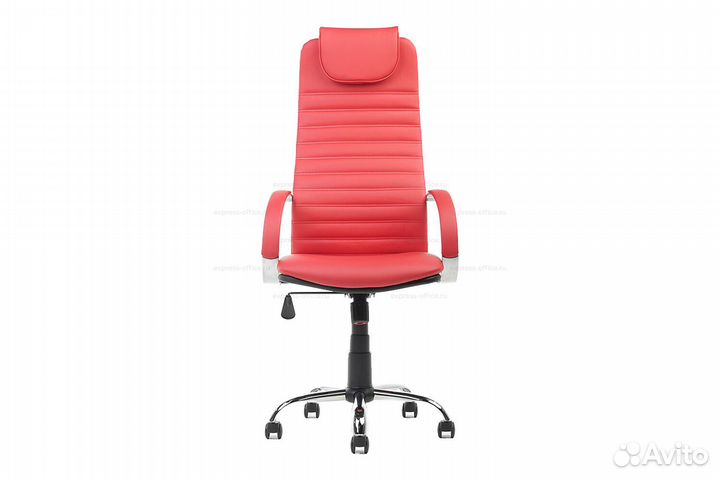 Кресло для руководителя Йорк хром