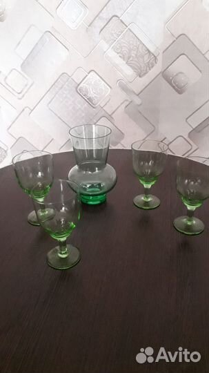 Набор для воды И сока, стаканы, бокалы