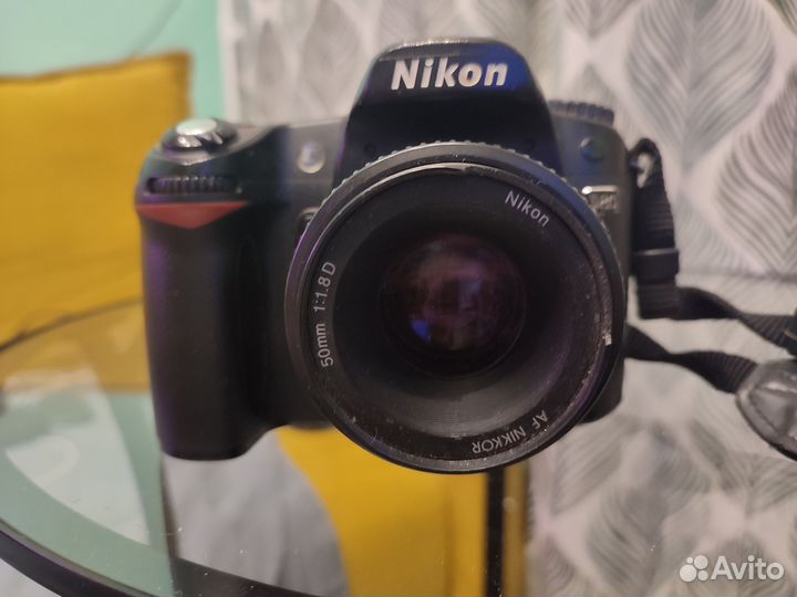 Зеркальный фотоаппарат nikon d80 + объектив