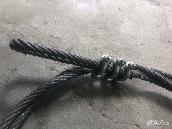 Тросс стальной буксировочный