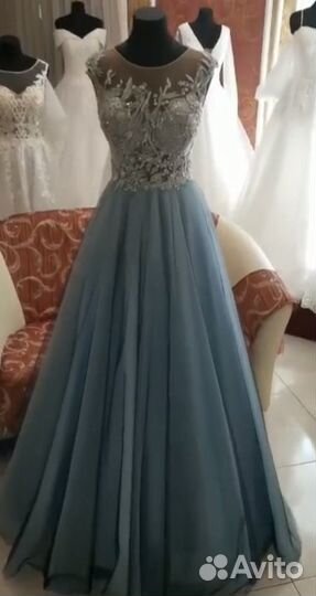 Выпускное-свадебное платье