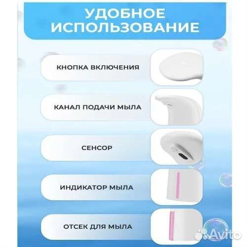 Диспансер для мыла сенсорный