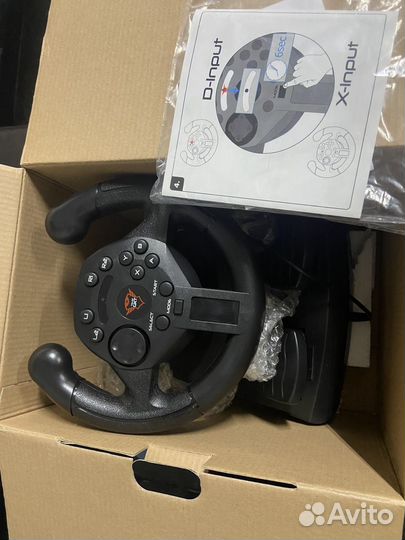 Руль с педалями для пк
