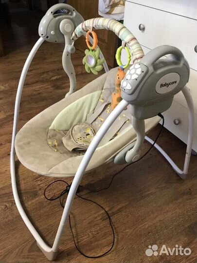 Детские электронные качели для новорожденных