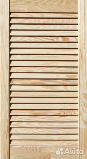 Дверка жалюзийная 1 шт. 1805x594мм из сосны Экстра